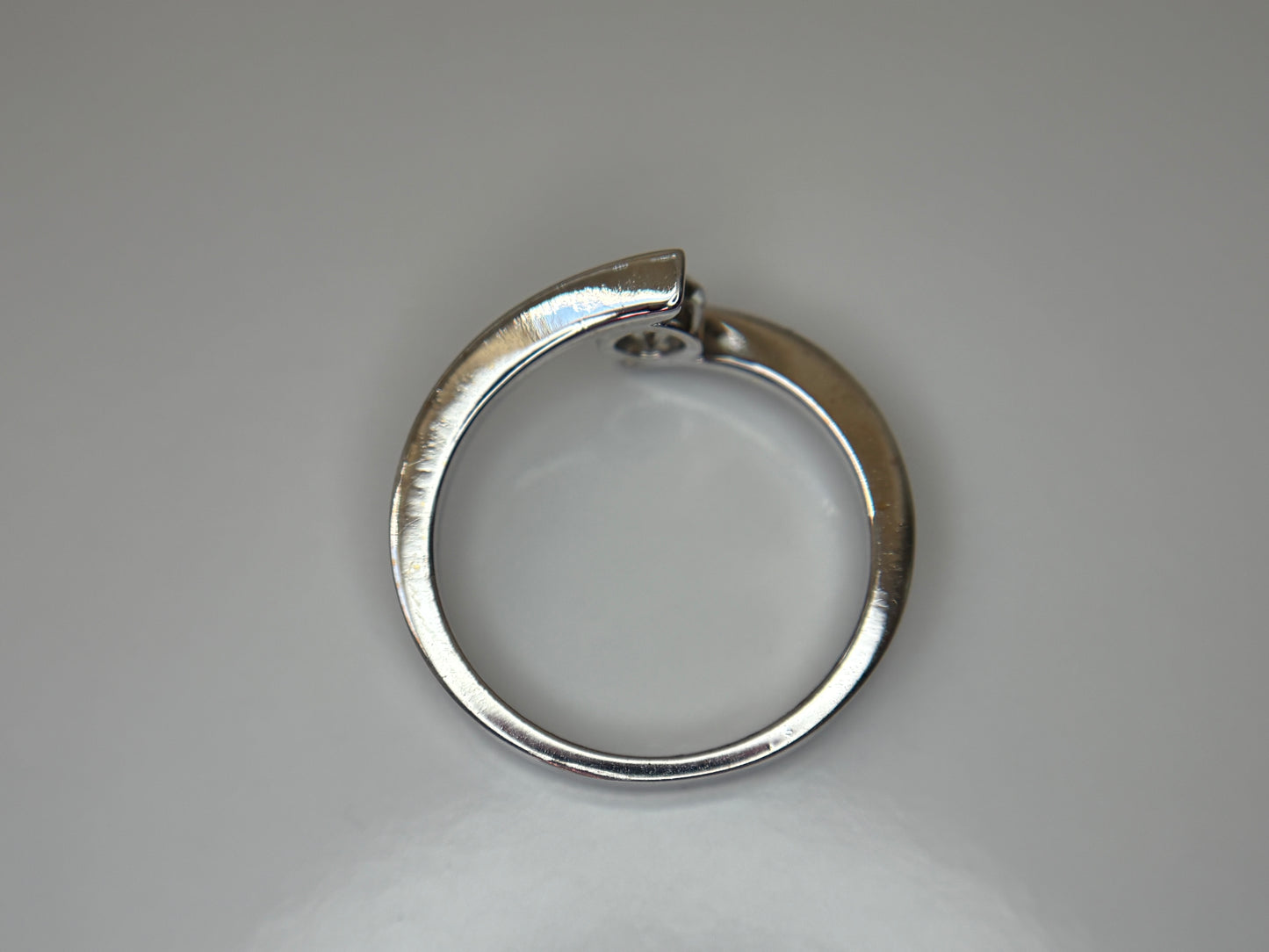 Beautiful Natural 0.45 CT S1 Diamond Ring With 18k Gold